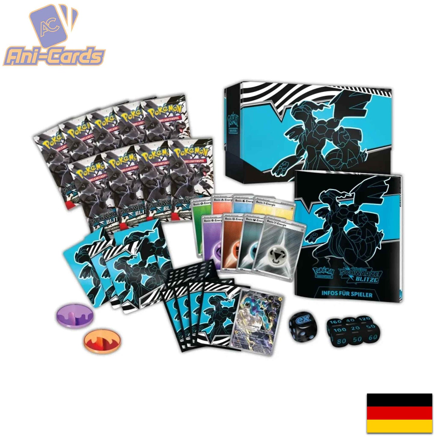 Schwarze Blitze Top Trainer Box TTB Deutsch