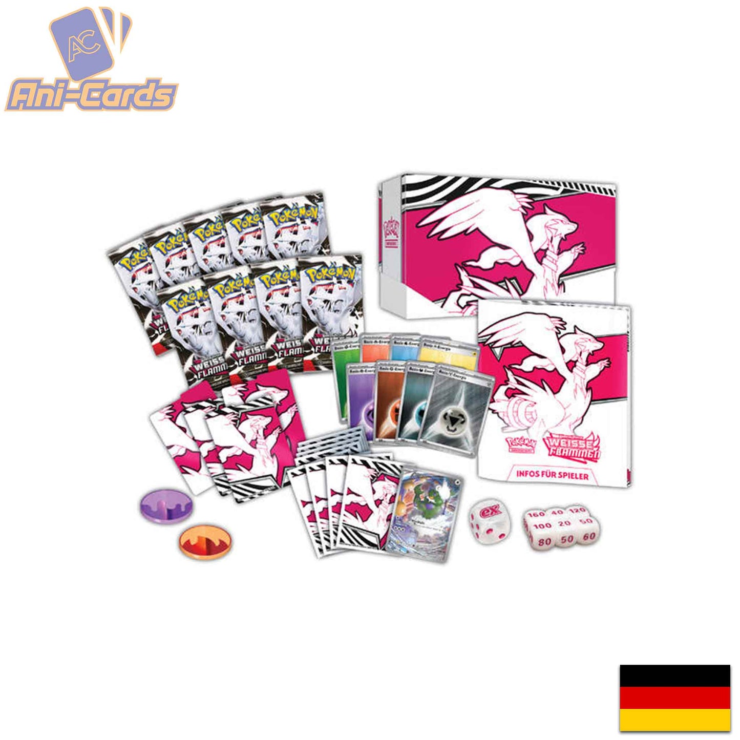 Weiße Flammen Top Trainer Box TTB Deutsch
