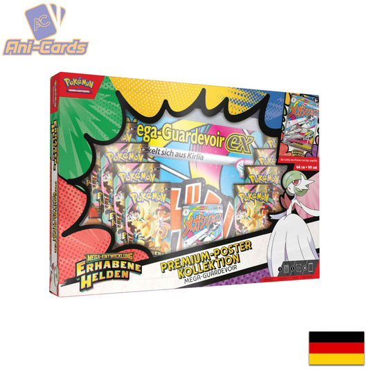Pokémon Erhabene Helden Mega-Guardevoir Premium Poster Kollektion Deutsch