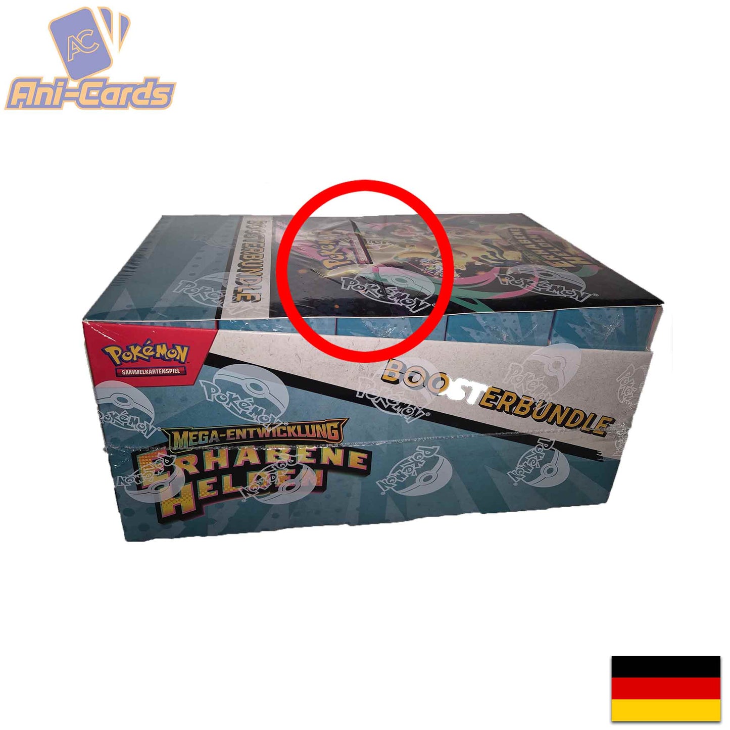 Pokémon Erhabene Helden Booster Bundle Display Deutsch (B-Ware)