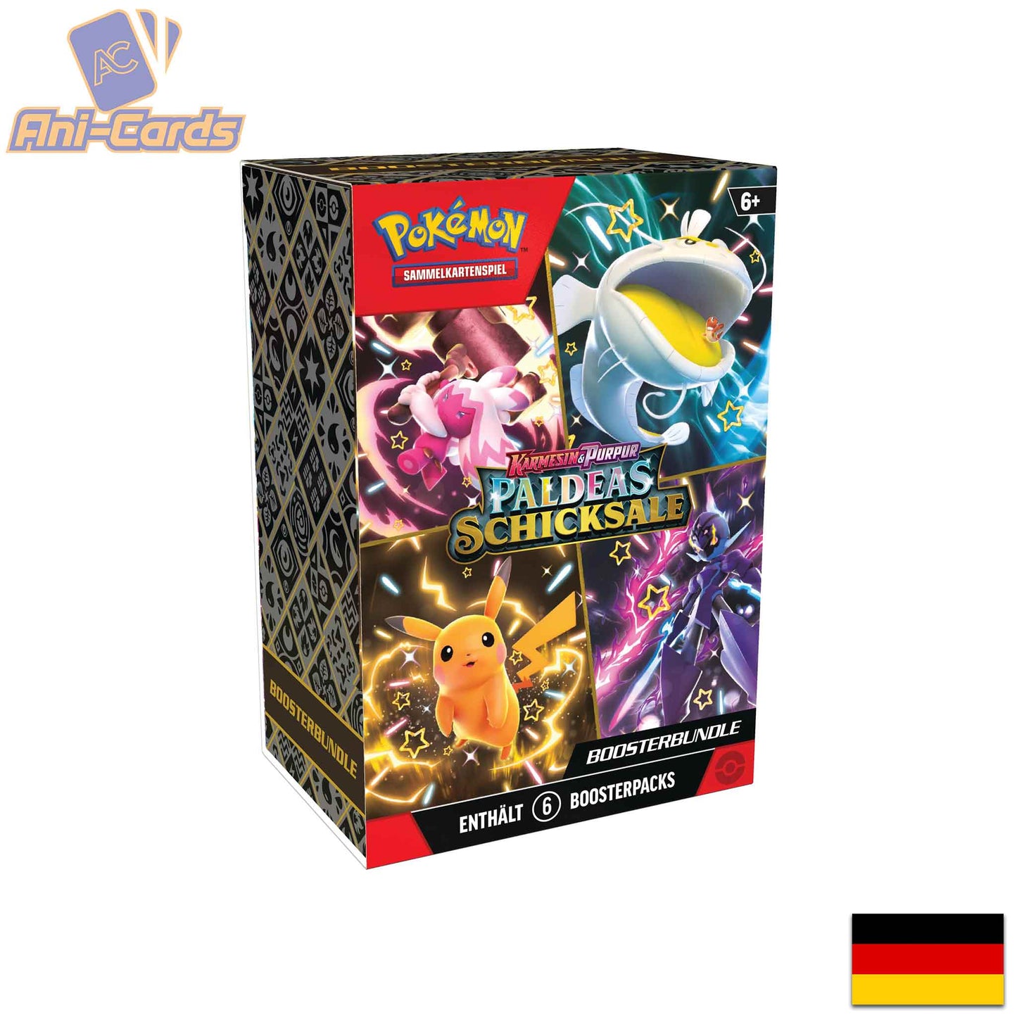 Pokémon Paldeas Schicksale Booster Bundle Display Deutsch