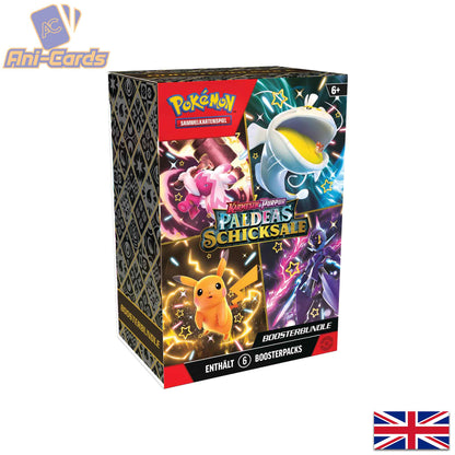 Pokémon Paldean Fates Booster Bundle Display Englisch