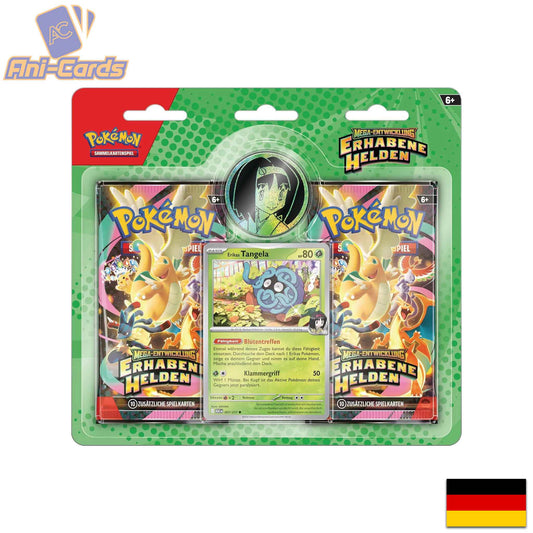 Pokemon Blister Erikas Tangela Deutsch