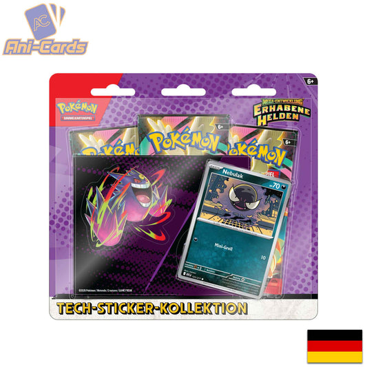 Pokemon Tech Blister Nebulak Deutsch