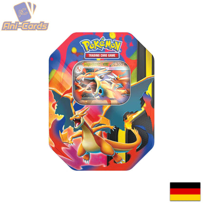 Pokemon Glurak Y ex Tin-Box Deutsch