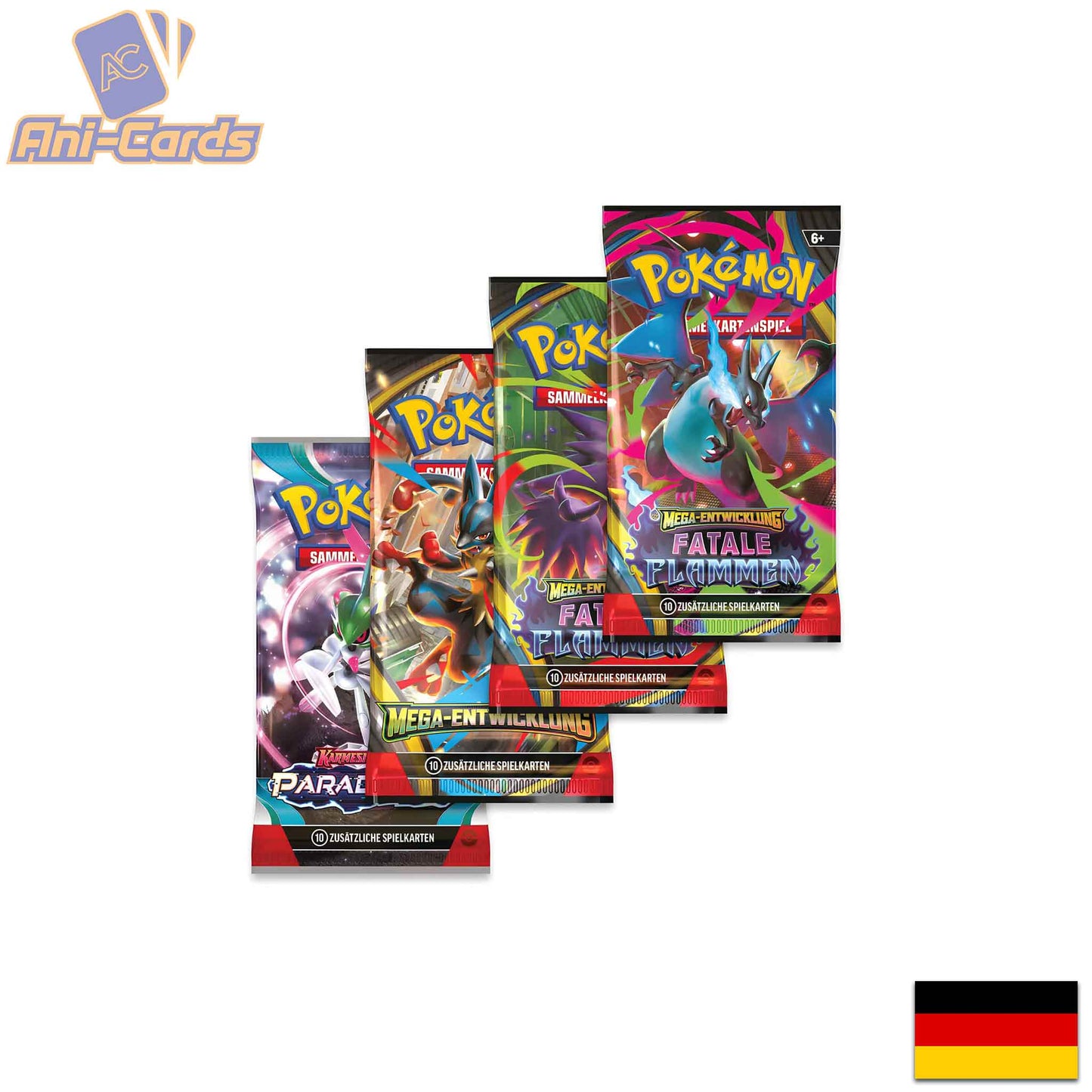 Pokemon Glurak Y ex Tin-Box Deutsch