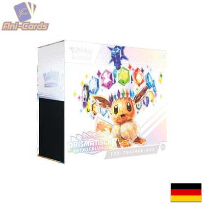Pokemon Prismatische Top Trainer Box Deutsch