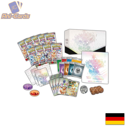 Pokemon Prismatische Top Trainer Box Deutsch