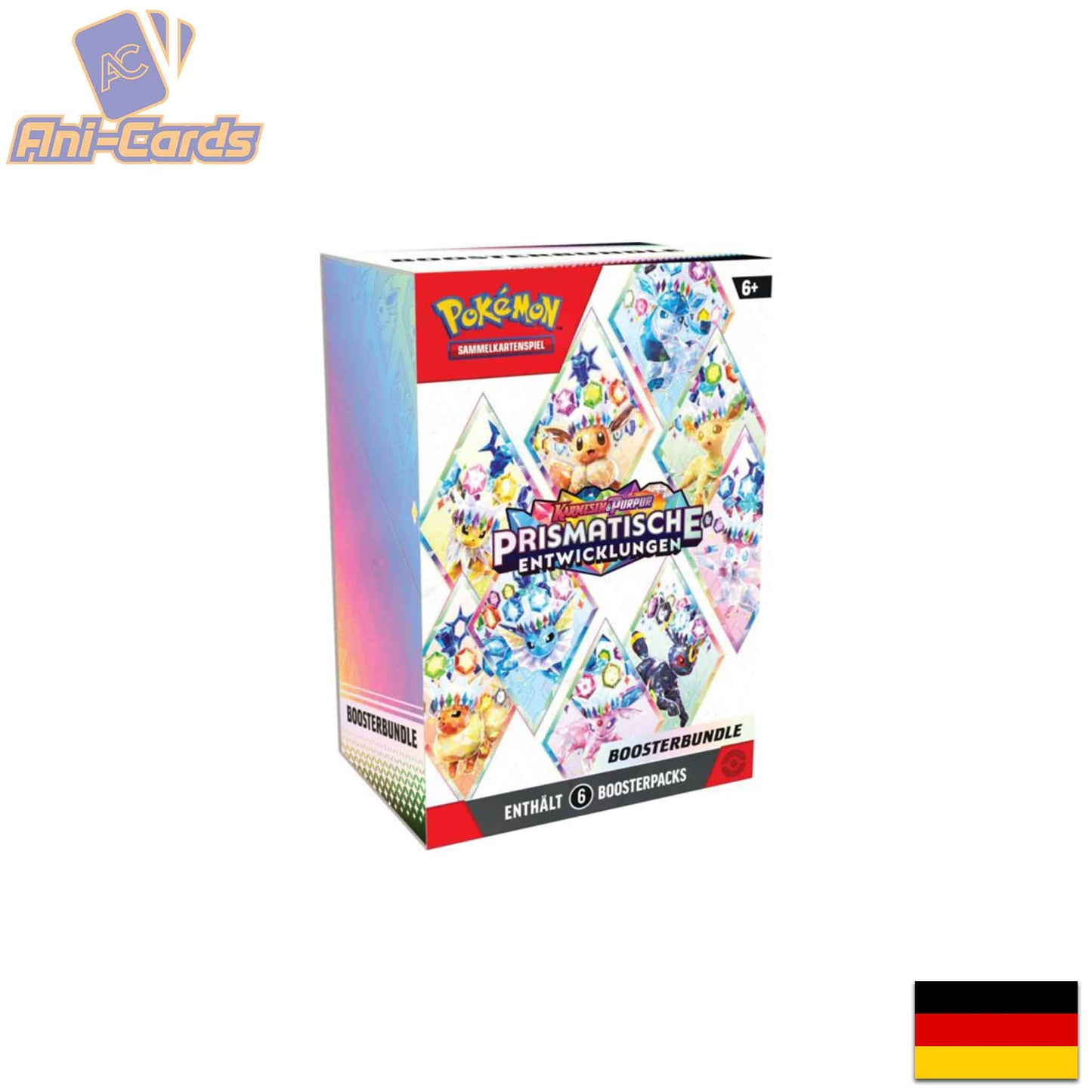 Pokemon Prismatische Entwicklungen Booster Bundle Deutsch