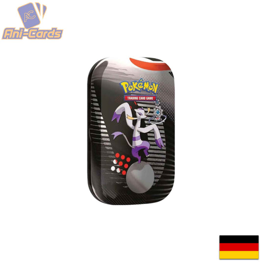 Schwarze Flammen Weisse Flammen mini Tin Deutsch