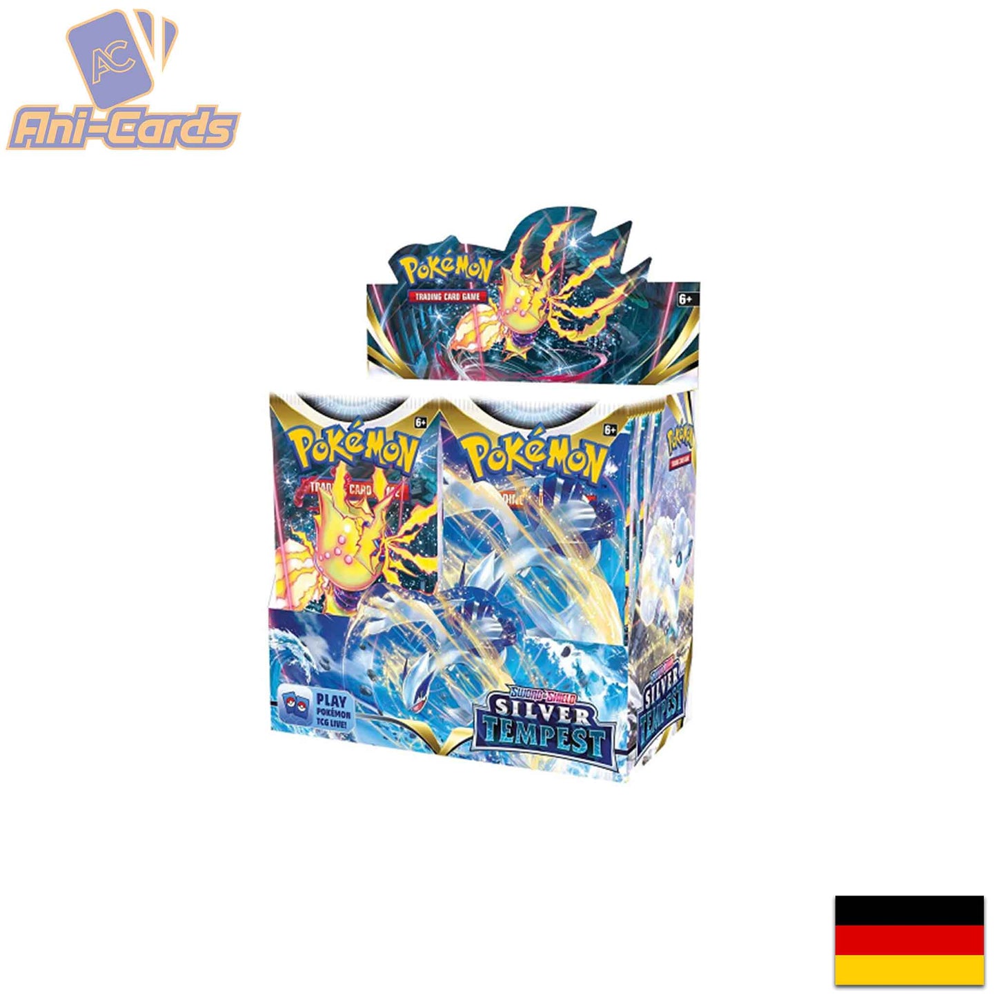 Pokemon Silberne Sturmwinde Booster Display (36er) Deutsch