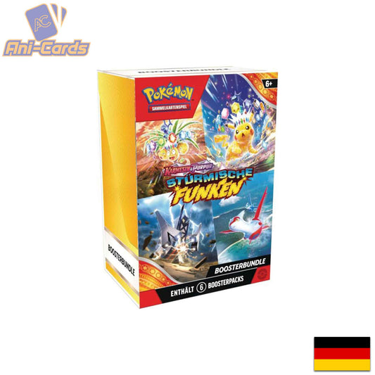 Pokemon Stürmische Funken Booster Bundle Deutsch