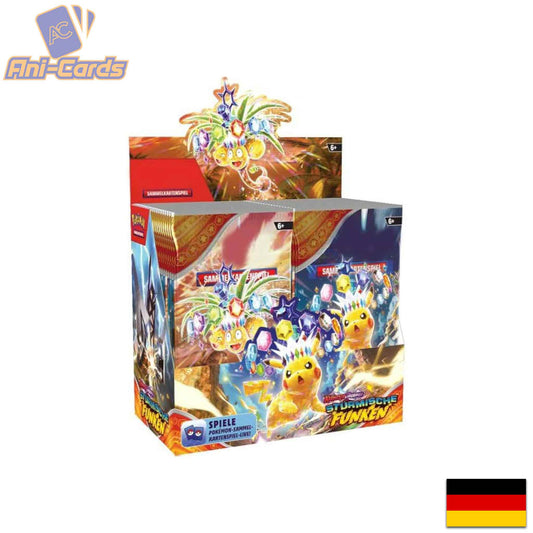 Pokémon Stürmische Funken Booster Display Deutsch
